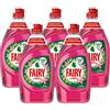 Fairy Detergente ultra concentrato rosa Jasmine 450 ML con formula efficace per stoviglie perfettamente pulite, impressionante potere sgrassante
