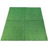 TOORX PROFESSIONAL LINE Pavimento Anti Trauma in Erba Sintetica 20 mm - Dimensioni 100x100 cm