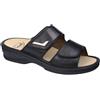 Scholl MIETTA 2.0 LEA-W BLACK COMFORT PLUS BIOPRINT PELLE PELLE SCAMOSCIATA PU G 39 COLLEZIONE SS20