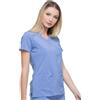 Dickies Medical Abbigliamento personalizzate. Casacca donna 174 g/m² personalizzabile Dickies Medical Mock Wrap Solid Scrub Top - Dickies Medical personalizzate o neutre