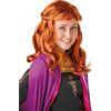 Rubie's - Parrucca ufficiale Disney Frozen 2, Anna da donna, taglia unica (300474)