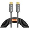 RUIPRO Cavo HDMI 2.1b 8K fibra ottica, classe CL2, Ultra High Speed, 15 m