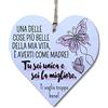 CARISPIBET Una delle cose più belle della mia vita | segno decorativo per la casa regalo per la madre decorazioni per il soggiorno segni di cucina 12 x 12 cm