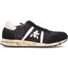 Premiata Sneakers Lucyd 7414 nera con tomaia forata