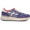 Premiata Sneakers Mick 8006 blu effetto denim