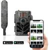 Zeiss Secacam 5 Fototrappola 4G LTE con App e AI per Rilevamento Specie SIM SD