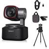 OBSBOT Tiny 2 Webcam PTZ 4K alimentata AI 1/1,5 CMOS 4X messa a fuoco più veloce