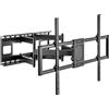 Equip Supporto TV Girevole da 60-120" Max 120 kg Nero 650343