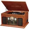 Does not apply Classic Vynil Music Centre 6-In-1, Bluetooth, Lettore CD E Cassette, Radio FM -