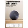 Does not apply Echo Studio (Ultimo Modello), Design Compatto, Audio Spaziale Avvolgente E Dolby