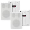Does not apply FLS-540E WH Set Diffusori Flatpanel Da Parete (2 Coppie Hifi Flat Speaker, Cassa