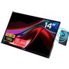 MediaMondo Verbatim 32088 TV e monitor portatile Nero 35,6 cm (14") LED 1920 x 1080 Pixel