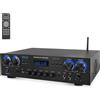 Pyle Amplificatore Audio a 4 Canali con Bluetooth per Home Theater e Karaoke 800