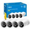 Tapo C425 Telecamera WiFi Esterno Senza Fili 2K 4MP con Base Magnetica Batteria