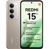 Redmi 15 5G, Smartphone 8+256GB, Display FHD+ Da 6,9" 144Hz, Snapdragon® 6S Gen