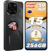 Color 6 Smartphone 24GB+256GB/2TB TF Doke AI, Android 15, 50MP+13MP, Helio G81 O