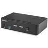 StarTech.com Switch KVM DisplayPort 2 porte - 4K 60Hz - Singolo schermo - Switch