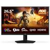 AOC G4 Q27G41ZDF Monitor PC 67,3 cm (26.5") 2560 x 1440 Pixel Quad HD QD-OLED Ne