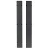 APC AR7581A blindosbarra Passerella in filo d'acciaio dritta Nero