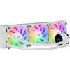 Mars Gaming ML-LCD360W Processore Kit di raffreddamento a liquido 12 cm Bianco 1