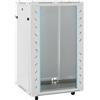 vidaXL Armadietto 22U con Ruote 19" IP20 1050x600x1170 mm/800 x 600 x 1000 mm vidaXL