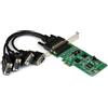 StarTech.com Scheda combo seriale PCIe 4 porte PCI Express - 2 x RS232 2 x RS422