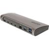 MediaMondo StarTech.com Dock Thunderbolt 4, Power Delivery 96W, Dual Monitor 4K 60Hz/Single