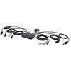 MediaMondo StarTech.com C2-DD46-UA2-CBL-KVM switch per keyboard-video-mouse (kvm) Nero