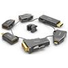 PureLink Anello adattatore PureLink grande - 6x HDMI - miniDP/DP/USB-C/Mini HDMI/Micro HD