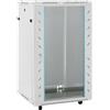 vidaXL Armadietto di Rete 15U 19" IP20 Nero 60x45x86 cm vidaXL