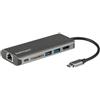 STARTECH Adattatore USB-C Multiporta con HDMI - Lettore SD - 2xA 1xC - PD 3.0 - MAC/PC