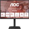AOC E4 X24E4U Monitor PC 61 cm (24") 1920 x 1200 Pixel Full HD LED Nero