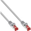 InLine Cavo patch Lan Cat.6 S/FTP(PiMf) 250MHz grigio PVC CU 100pz. 05m
