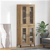 vidaXL Credenza Montaggio a parete Legno multistrato Armadio Mobiletto muro vidaXL