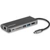 StarTech Adattatore Multiporta USB-C - Lettore Schede SD - Power Delivery - 4K HDMI - GbE