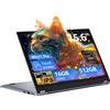 AFFGUOK PC Portatile 2 in 1 Touchscreen da 15,6 Pollici Notebook Win 11 con Processore