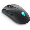 MediaMondo Alienware AW720M mouse Gaming Ambidestro RF senza fili Bluetooth Ottico 26000 DP