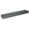 ROLINE Patchpanel ROLINE 19", Cat.6/Classe E, 24 porte, STP, nero