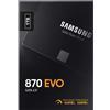 Samsung SSD 870 Evo, 1 Tb, 2,5", MZ-77E1T0B/EU