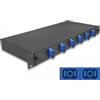 Delock Scatola di giunzione in fibra ottica da 19" 6 x SC Duplex OS2 1U pronta p