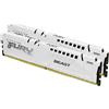 Kingston Technology FURY Beast 32GB 6800MT/s DDR5 CL34 DIMM (Kit of 2) White EXP