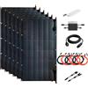 Technaxx PANNELLO SOLARE FLESSIBILE PLUG AND PLAY WIFI 600W TX-233
