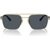 Prada Occhiali da Sole PR67ZS ZVN09T Oro Pallido/Grigio Scuro Unisex 56/18/145