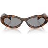 Prada Occhiali da Sole PR26ZS 20D50Q Juniper Tartarugato/Grigio Unisex 55/16/145