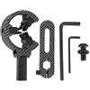 Zerone Zer One Compound Freccia Riposo, Cattura Riposo Freccia, 2 Tipi Universal Brush Rest Ricurvo Tiro con L'(Carbon Camo)