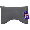 Traumnacht Exklusiv Cuscino Speciale per Dormire con Schiuma Viscosa Antipressione, 40 x 60 cm, Grigio, Certificato Oeko-Tex, Prodotto secondo standard di qualità tedeschi