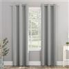 Sun Zero Riley - Tenda oscurante per camera da letto, 101,6 x 241,3 cm, colore: Grigio argento