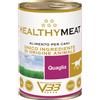 VBB HealthyMeat Paté Umido Cane Alimento Dietetico Monoproteico Completo Quaglia 400 g