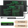 VIVOSUN Tappetino Riscaldante per Piantine 52x122cm, Riscaldatore Pianta Sicuro e Durevole, Certificato UL e Met, IP67 Impermeabile, per Idroponica, Birrificazione, 2 Pack
