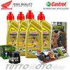 CASTROL - TROFEO - HIFLO KIT TAGLIANDO HONDA INTEGRA 700 2011 2012 OLIO CASTROL FILTRO PASTIGLIE SINTER
